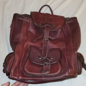 Leather Backpack